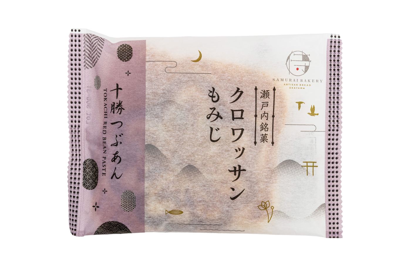 Setouchi Momiji croissant with Tokachi red bean paste